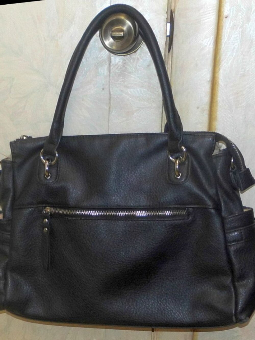 Lady Conceal Concealed Carry Black Handbag